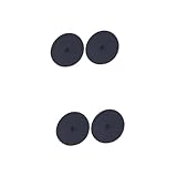 Zerodeko 2 Sätze Reinigungstabletten Für Kaffeemaschinen Deckel Schleifer Zubehör Konzentrierter Kaffee Entferner Für Küchenabflussverstopfungen Automatisch Platte Gummi Black 2 Stücke * 2