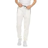 FASLOLSDP Jogginghose Herren Baumwolle mit Taschen Sweatpants Elastische Taille Jogging Hose Gerade Loser Passform Sporthose Herren FreizeithoseKomfortable Trainingshose für Männer