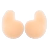 mhinese Klebe BH Push Up - Wiederverwendbarer Silikon BH ohne Träger für Damen, Unsichtbar & Hautfreundlich - Sticky Bra für A/B Cup - Sport, Alltag & Schwimmen