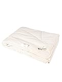 Rabens' organic Alpaka Bettdecke 100% Alpakawolle, Ganzjahr 135x200cm - Bio Made in Germany