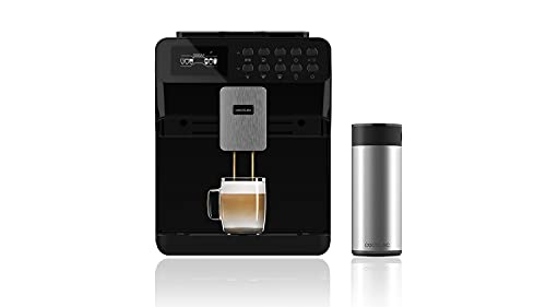 Cecotec Power Matic Ccino 7000 Superautomatische Kaffeemaschine Mit Milchbehälter Und Digitalanzeige Individuell Anpassbaren Parametern ForceAromaTechnologie 19 Bar Druck Tassenheizung Ohne Kapseln