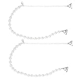 SOIMISS 1 Paar Perlen-BH-Träger Perlenschultergurt Kleiderriemen für trägerloses Kleid BH-Schulterträger für Damen Perlen-BH-Schultergurt BH-Träger dekorativ wild dekorative Kette Halter