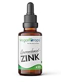 Vegan Drops® - Zink Tropfen - Premium: Zink-Sulfat - 15mg pro Tagesdosis - 1050 Tropfen, 210 Tage Reichweite - vegan, ohne Alkohol & in Deutschland produziert