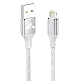 iPhone Ladekabel, Lightning Kabel 2M Ladekabel iPhone Schnellladekabel MFi Zertifiziert iPhone Kabel Nylon USB Lightning Kabel für iPhone 14 13 12 11 Pro Max Mini XS XR X 8 7 6 6s Plus 5 SE 2020,iPad