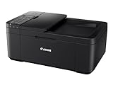 Canon PIXMA TR4750i 3-in-1 Abonnement Drucker für das Homeoffice, Kopierer, Scanner – automatischer beidseitiger Druck, 20-Blatt-ADF, Fotodruck – mit PIXMA Print Plan kompatibel – WLAN (Schwarz)