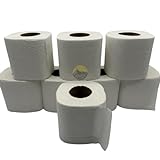 KURTT - Toilettenpapier 32 Rollen 3-lagig - mit Video - 150 Blatt pro Rolle - Weiß - 32 Rollen Toilettenpapier - Toilettenpapier Vorteilspack - Toilettenpapier 3 lagig - WC-Rollen - Toilettenpapier -
