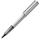 LAMY AL-star leichter Tintenroller aus robustem Aluminium mit ergonomischem Griff und selbstfederndem Metallclip - inkl. Tintenrollermine LAMY M 63 M, 1 stück (1er Pack)
