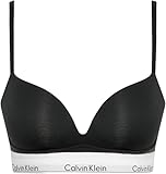 Calvin Klein Damen Push-Up BH Plunge mit Bügel, Schwarz (Black), 85A