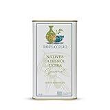 TOPLOUSIO Natives Olivenöl Extra – 3L Kaltgepresst, Premium Koroneiki Oliven, Authentisches Griechisches Olivenöl aus dem Antiken Olympia