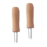 SAFIGLE 1 Satz Moxibustion-tool Handhaben Gerät Werkzeug Moxa-stick-verlängerer Bambus Khaki 2 Stück