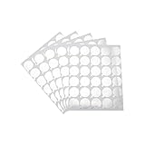 GALPADA 300 Stück Wimpernkleber Sticker Klebeband Kleber Für Wimpern Sticks Lash Adhesive Lash Glue Stickers Wimpernkleber Papierkleber Wimpern Klebesticker Rund Klebesticker Silber