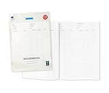 2x Kassenbuch / A4 / 56 Blatt