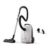 AEG CLEAN 5000 AB51C1SW Staubsauger mit Beutel/hohe Saugleistung / 37% Recyclingkunststoff/AllFloor Bodendüse mit Klicksystem / 2in1 Multifunktionsdüse / 8,5 m Aktionsradius/Hygiene-Filter