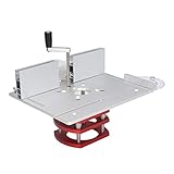 Präzisions-Oberfräsen-Hebebühne, Oberfräsen-Hebebühne und Holzbearbeitungstisch-Einlegeplatten-Hebebühne mit Oberer Platte, Zum Gravieren, Schlitzen und Trimmen, Maximal 51 Mm