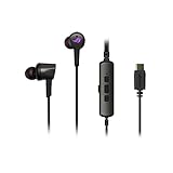 ASUS ROG Cetra II In-Ear-Gaming-Kopfhörer (Geräuschunterdrückung (ANC), Treiber aus Flüssigsilikonkautschuk (LSR), USB-C, kompatibel mit PCs, Smartphones, PlayStation 5, Xbox und Nintendo Switch)