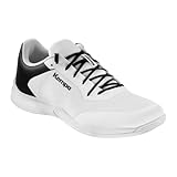 Kempa Unisex Kourtfly Three Sport-Schuhe, weiß/schwarz, 40.5 EU