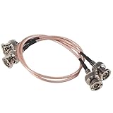 Cvoepobey 2 StüCke 3G HD SDI Kabel BNC Kabel 30Cm 75 Ohm für Kameras Video GeräTe UnterstüTzt HD-SDI 3G-SDI 4K 8K SDI Video Kabel