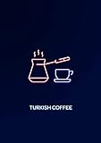 Jahresplaner 2021 Notizbuch 365 Tage DIN A4 Turkish Coffee - Türkischer Kaffee: Kalender | Planner | Organizer | Terminkalender | Timer | Jahreskalender