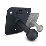HEYBRO® Universal Wandhalterung für Fahrradträger - inklusive Befestigungsmaterial - optimale und stylische Halterung für Ihren Fahrradheckträger - Hingucker in jeder Garage und Keller