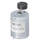 DC 12 V Motor 5300 U/min Vibrationsgetriebe-Teile für Fenster- und Türöffner, Kupfer, Micro-RC-Volt-Motoren