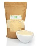 Mandelmehl 3kg (3x1kg) von der Grünen Essenz perfekte Ergänzung für Backwaren - naturbelassen - aus blanchierten Mandeln - low carb - keto mehl von gemahlenen Mandeln ohne Schale (3 Kg)