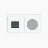 Busch-Jaeger 8270 UJ-84-101 Busch-Radio BTconnect DAB+ Komplettset Mit Bluetooth Schnittstelle zur Musikwiedergabe Studioweiß Multimedia 2CKA008200A0236