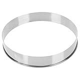 Cabilock Wiederverwendbarer Pizza Ring für Pizzabeläge Multifunktions Gebäckring Hochtemperaturbeständig und Leicht zu Reinigen für Ihre