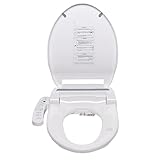 Intelligenter Smart Automatischer Beheizbarer Toilettensitz WC Elektrischer Bidet Energiesparender Dusche Aufsatz Bidet Beheizter Sitz Mit Selbstreinigenden Absenkautomatik Einstellbarem Wasserdruck
