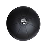 Fitness Mad Gewichteter Schweizer Ball, strapazierfähiger 500 kg Anti-Burst-PVC-Gymnastikball, 55 cm, 65 cm, 75 cm, 1 kg gewichteter Sand, um an Ort und Stelle zu bleiben, mit