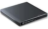 techPulse120 USB 3.0 3D Externer Blu-Ray Brenner Burner M-Disc BDXL Superdrive Blueray Rom Laufwerk BD DVD CD Slim für Computer PC Notebook Ultrabook Windows MacOS Apple iMac MacBook Pro Air Alu Grau