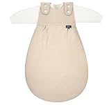 Alvi Schlafsack 4-Season Baby Mäxchen 2tlg | Außensack + Innensack | Leichter Kinderschlafsack aus Baumwolle & waschbar | Ganzjahres Babyschlafsack | für Jungen und Mädchen
