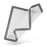 Backefix Silikonbackmatte 40x30 cm wiederverwendbar Silikon Backmatte Schadstoff frei - einfach, umweltbewusst und gesund backen mit Dauerbackmatte, spülmaschinenfest, zuschneidbar