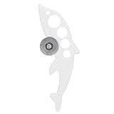 Milltrip Fischformglas Ampulle Flaschenöffner, Verstärker Breaker und Schneidgerät für Krankenschwestern, Ärzte, ABS -Material - 12 Cm/4,7 Zoll Easy -Grip -Design - Genauigkeit Ampulle