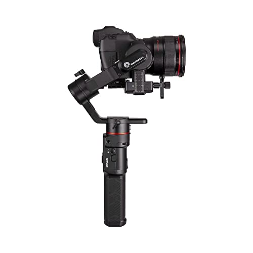 Manfrotto MVG220, tragbarer professioneller 3-Achsen Gimbal-Stabilisator für spiegellose Kameras und Spiegelreflexkameras, flexibel, hält bis zu 2,2 kg, perfekt für Fotografen, Vlogger und Blogger