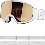 Salomon Aksium 2.0 Access Unisex-Brille Ski Snowboard Freeride, Weiß