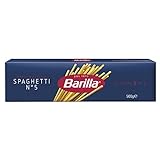 Barilla Pasta Klassische Spaghetti n.5 aus hochwertigem Hartweizen immer al dente, (1 x 500 g)