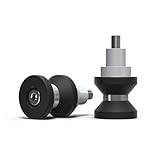 HDRTCBU Schwingenschutz Passend für Triumph Street Triple 765 SR RS Moto2 Street Triple 675 R RX Street Triple 660 S Paddock Stand Bobbins Slider Schieberegler Sturzschutz