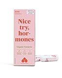 The Female Company 16x Bio-Tampons Super Plus | Tampons aus 100% Zertifizierter Bio-Baumwolle | Plastikfrei, CO2 Neutrale, ohne Pestizid, Chemikalien oder Parfüm | In Österreich produziert