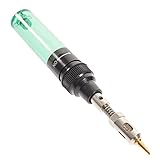 Tofficu 1 Set Akku Lötkolben Kit Elektronisches Schweißen Gas Lötkolben Lötkolben Kit Lötbrenner Lötkolben Kabelloser Lötkolben Lötstift Metall