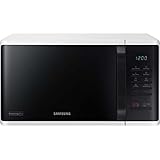 Samsung MG23K3513AW Mikrowelle (Theke, Grill-Mikrowelle, 23 l, 800 W, Drehknöpfe, schwarz, weiß)