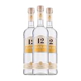 Anislikör Kaloyiamis-Koutsikos Ouzo 12 Gold 70 cl (Karton mit 3 Flaschen von 70 cl)