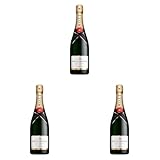 Moët & Chandon Impérial Brut Champagner, 0,75L (Packung mit 3)