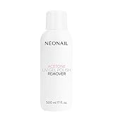 NEONAIL UV Gel Nail Polish Remover - Aceton 500 ml - Nagellackentferner - Shellac - Nagellack Entfernen - Gelnägel Entferner