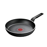 Tefal Recycled On Bratpfanne 28 cm, 100% recyceltes Aluminium, Antihaftbeschichtung, Induktion, Spülmaschinenfest, Schwarz, C2970632