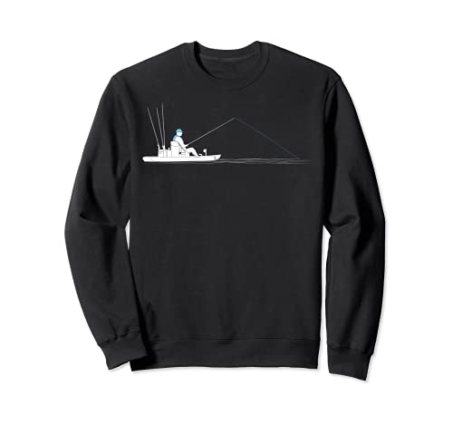 Angelkajak Kajakfahrer Kajak Angeln Kajakfischen Graphic Sweatshirt