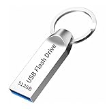 USB Stick 512GB, Poxfun Speicherstick 3.0 Hohe Geschwindigkeit USB-Flash-Laufwer Silber Flash Drive Datenspeicher for Laptops/PC/Computer/Desktops