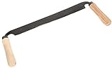 KOTARBAU® Zugmesser für Holz geschmiedet 315 mm Baumschäler Ziehmesser für Holz Rindenschäler Wagnermesser
