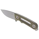 SOG Knives Provider FX 17-35-01-57 Textured Green G10 Stonewash 154CM Stainless Fixed Blade