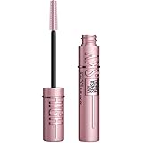 Maybelline New York Schwarze Wimperntusche für extrem lange Wimpern, Lash Sensational Sky High Mascara, Very Black, 7,2 ml