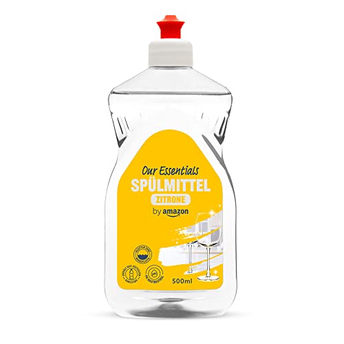 by Amazon Geschirrspülmittel Zitrone, 500 ml